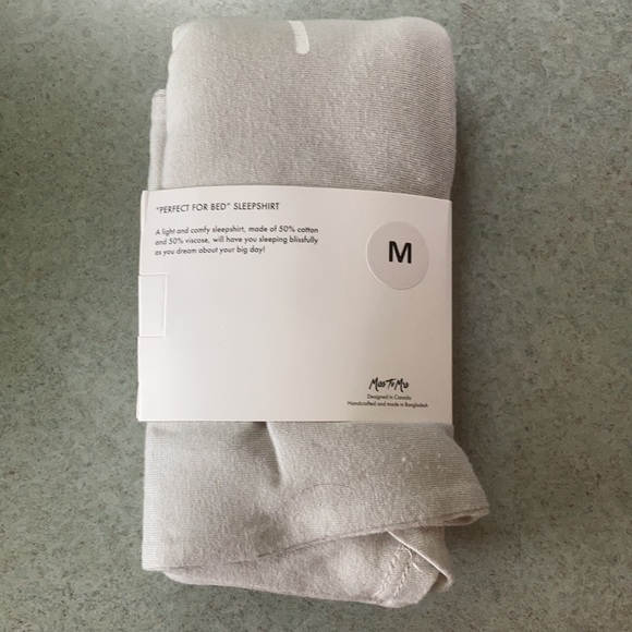 Bridal sleep shirt for the bride - Picture 2 of 2